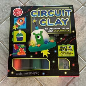 NEW Klutz Circuit Clay Kit | STEM Learning Glow Art 💡
